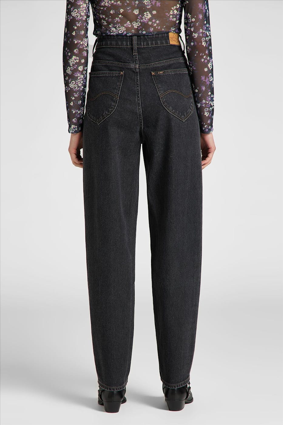 Lee - Donkerblauwe Stella Tapered jeans
