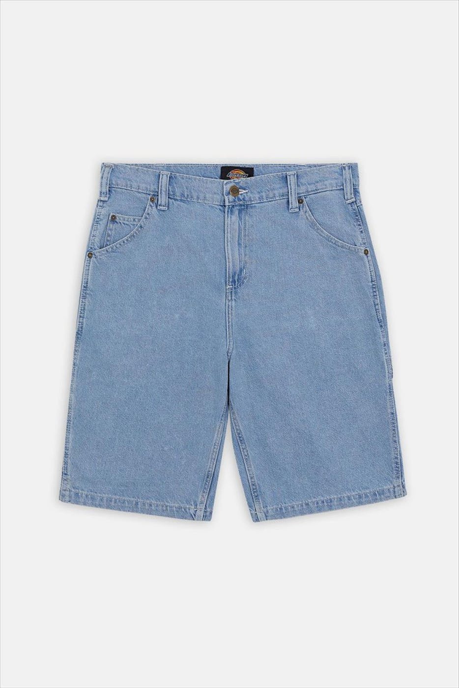 Dickies - Lichtblauwe Garyville  jeansshort