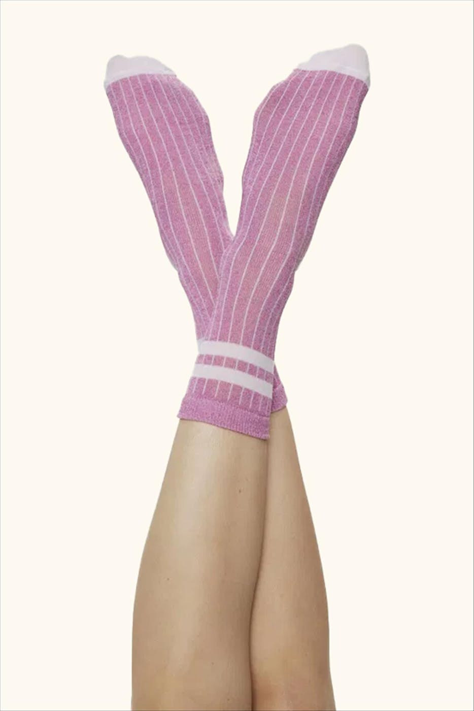 Nümph - Zwart-Roze Mascha sokken