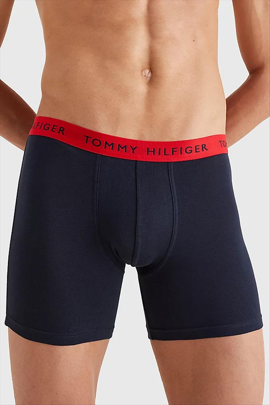 Tommy Hilfiger Underwear - Donkerblauwe Brief 3-pack boxershorts