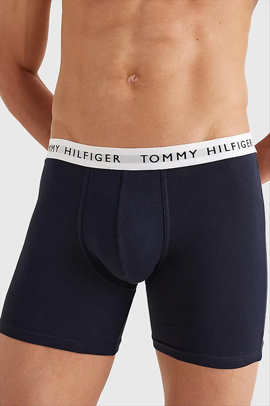 Tommy Hilfiger Underwear - Donkerblauwe Brief 3-pack boxershorts