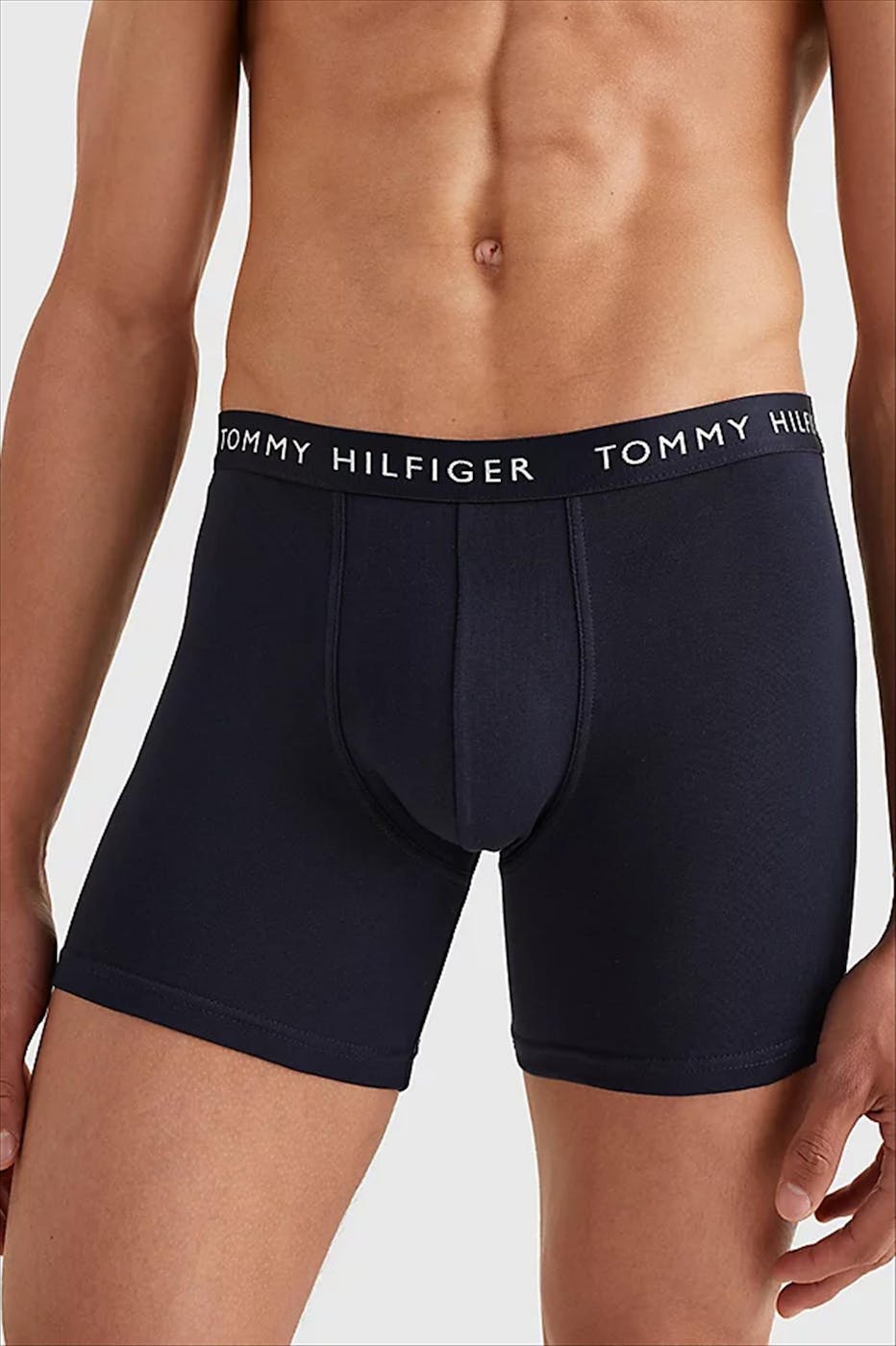 Tommy Hilfiger Underwear - Donkerblauwe Brief 3-pack boxershorts