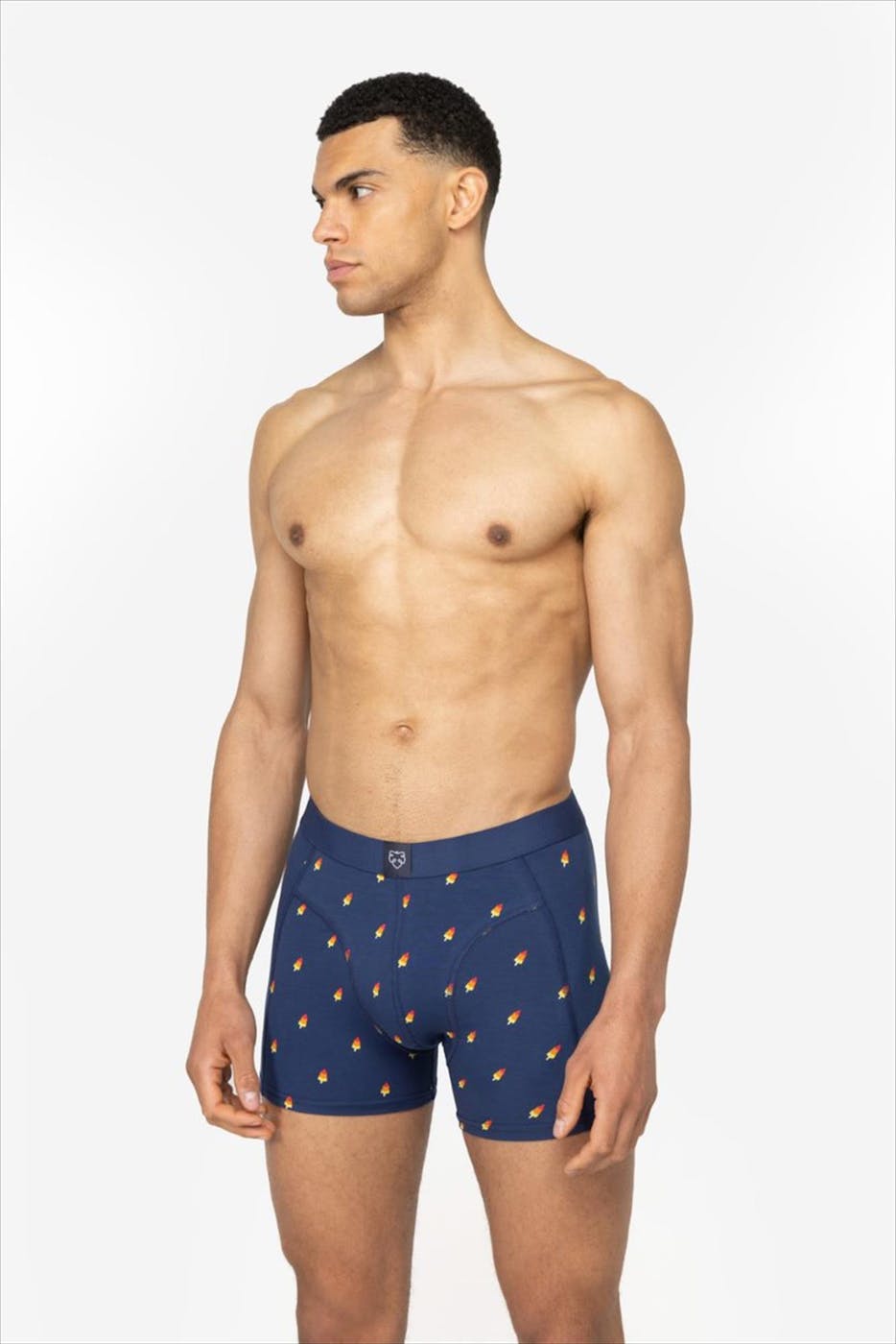 A'dam - Donkerblauwe Rockets boxershort