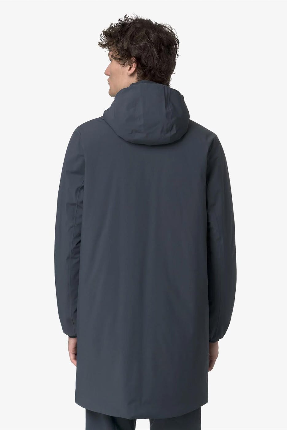 K-Way - Blauwe Jacob St Warm Double jas