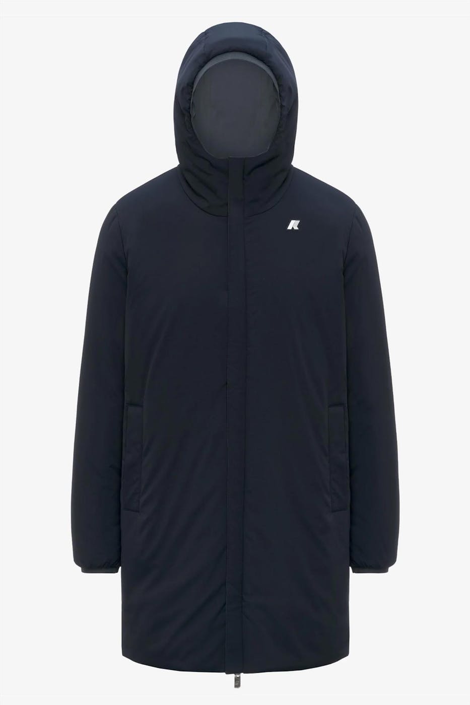 K-Way - Blauwe Jacob St Warm Double jas