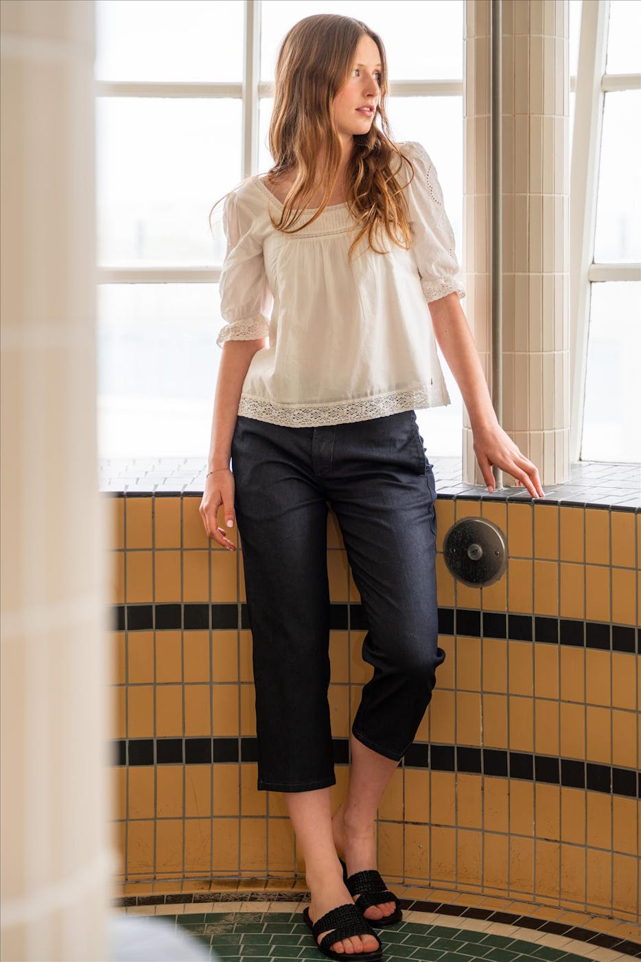 My Essential Wardrobe - Donkerblauwe Tenna jeans