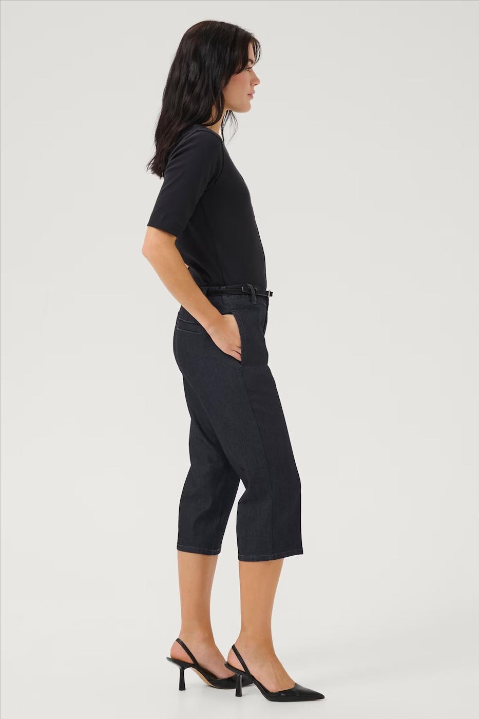 My Essential Wardrobe - Donkerblauwe Tenna jeans