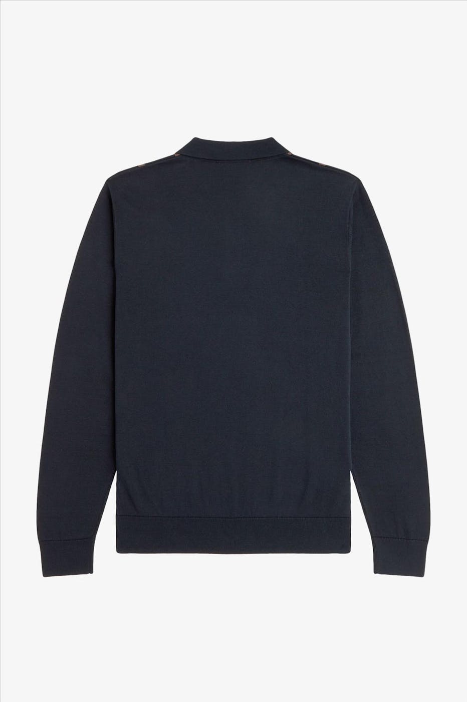 Fred Perry - Donkerblauwe Vertical Stripe polotrui