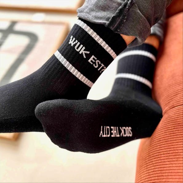 Sock the city - Zwart Wuk Est? sokken