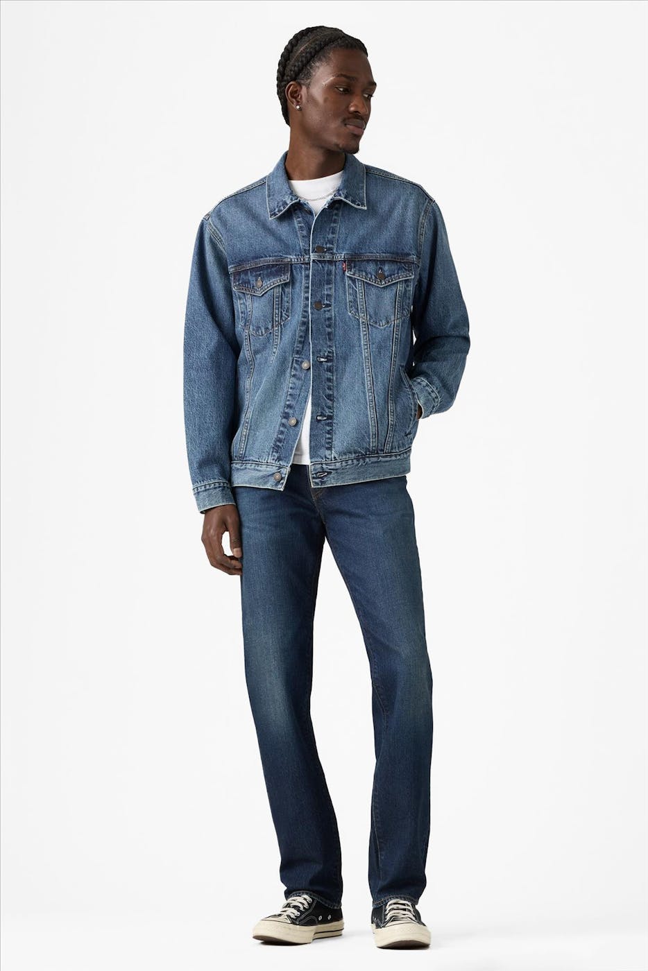 Levi's - Donkerblauwe Bird 511 slim jeans