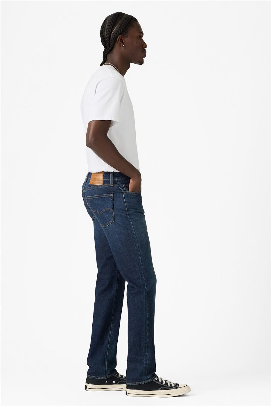 Levi's - Donkerblauwe Bird 511 slim jeans