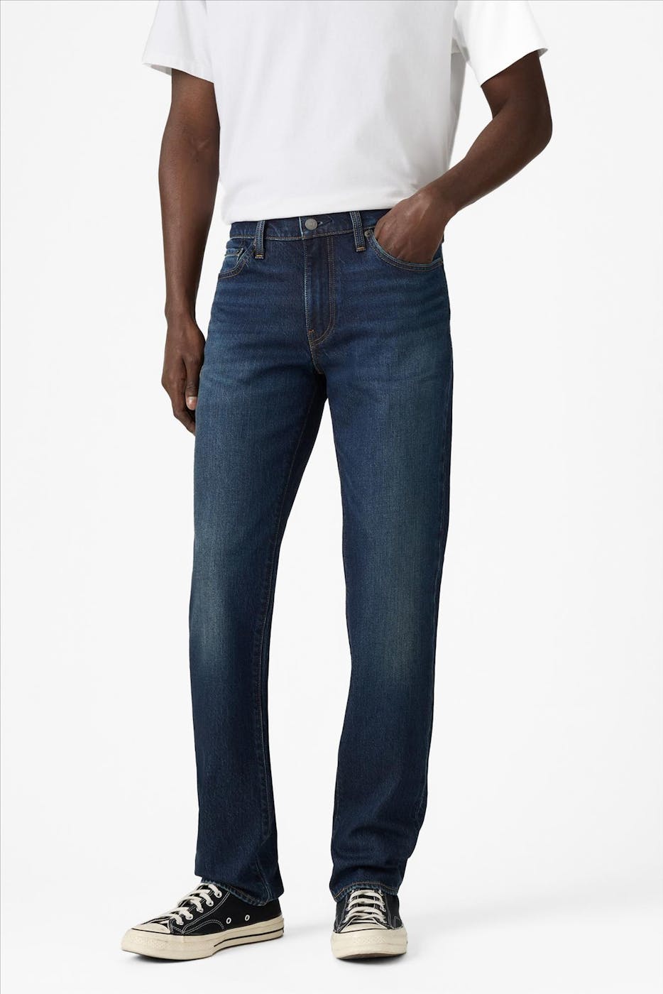 Levi's - Donkerblauwe Bird 511 slim jeans