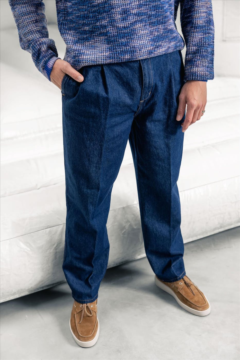 Dockers - Donkerblauwe Classic Original jeans