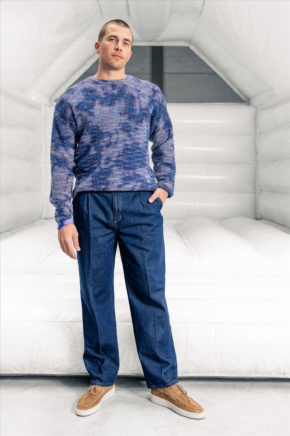 Dockers - Donkerblauwe Classic Original jeans