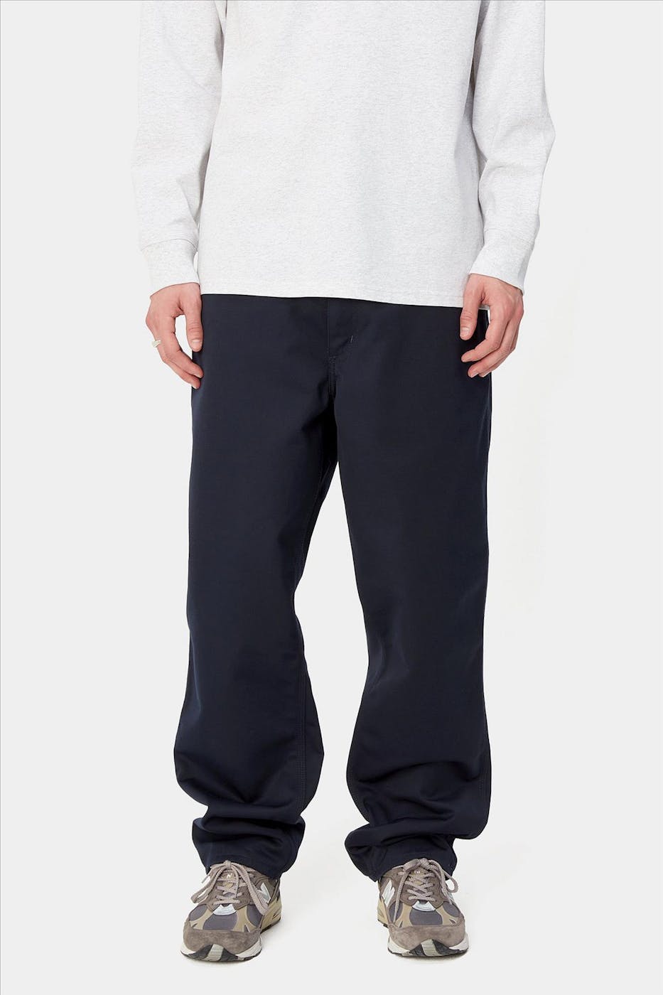 Carhartt WIP - Donkerblauwe Simple pant