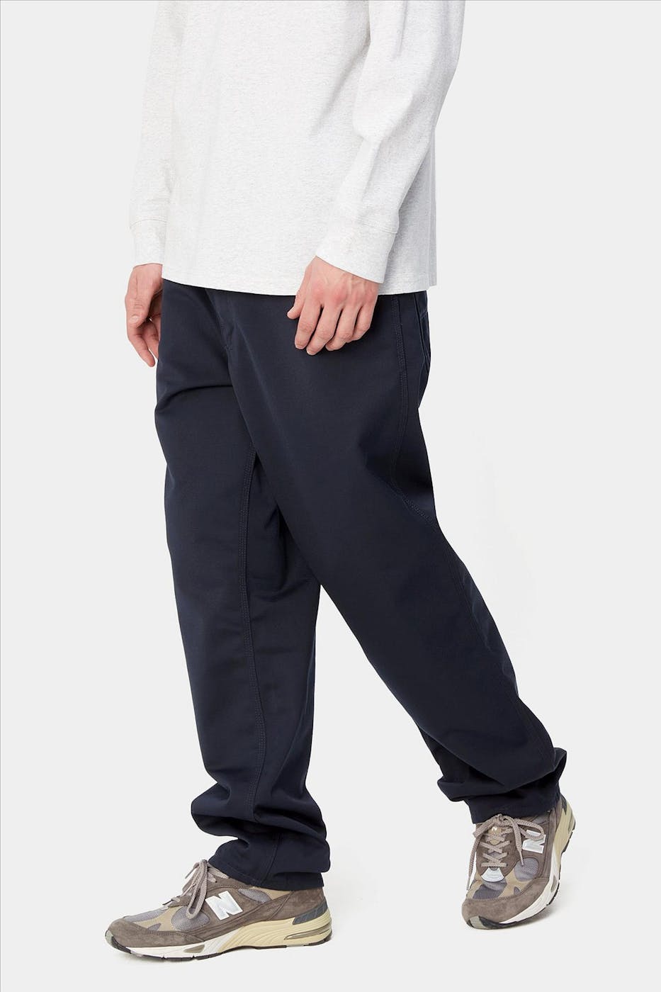 Carhartt WIP - Donkerblauwe Simple pant