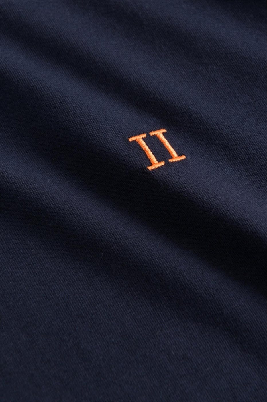LES DEUX - Donkerblauwe Nørregaard T-shirt