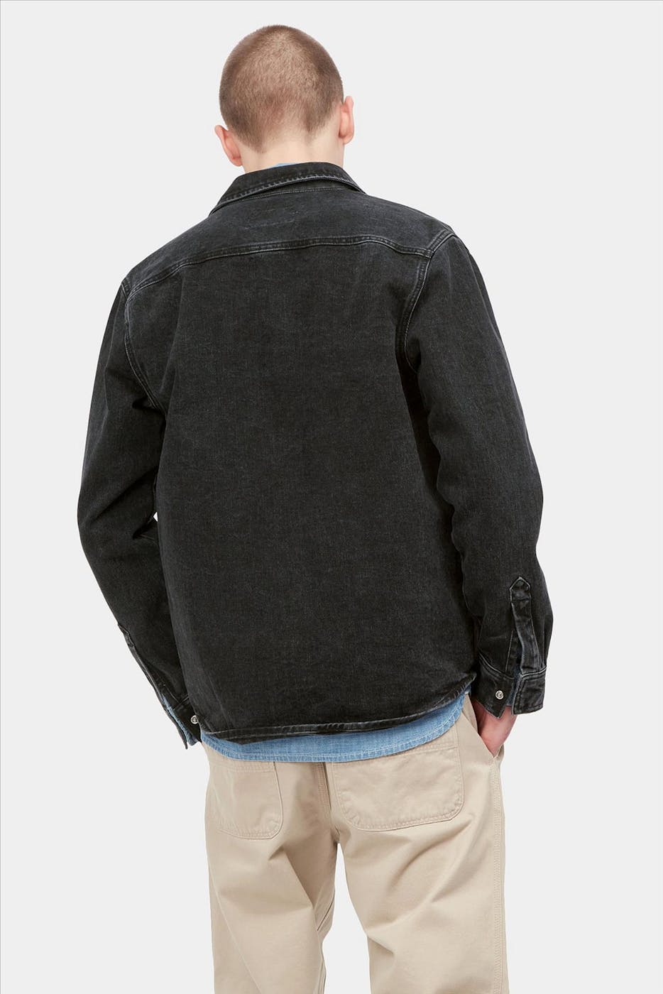Carhartt WIP - Zwarte Salinac Shirt jas