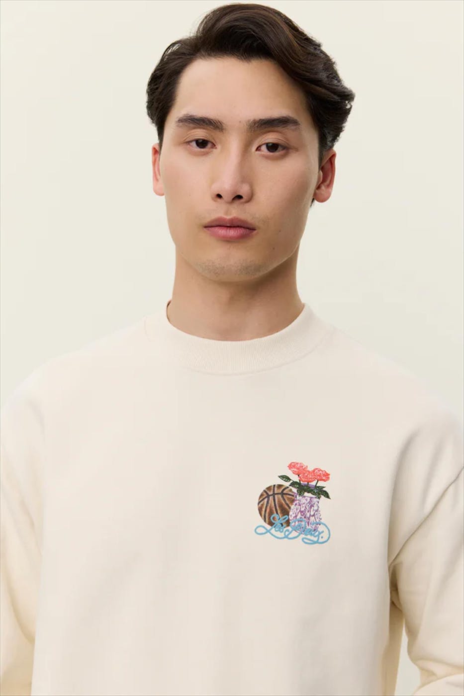 LES DEUX  - Ecru Cole Table sweater