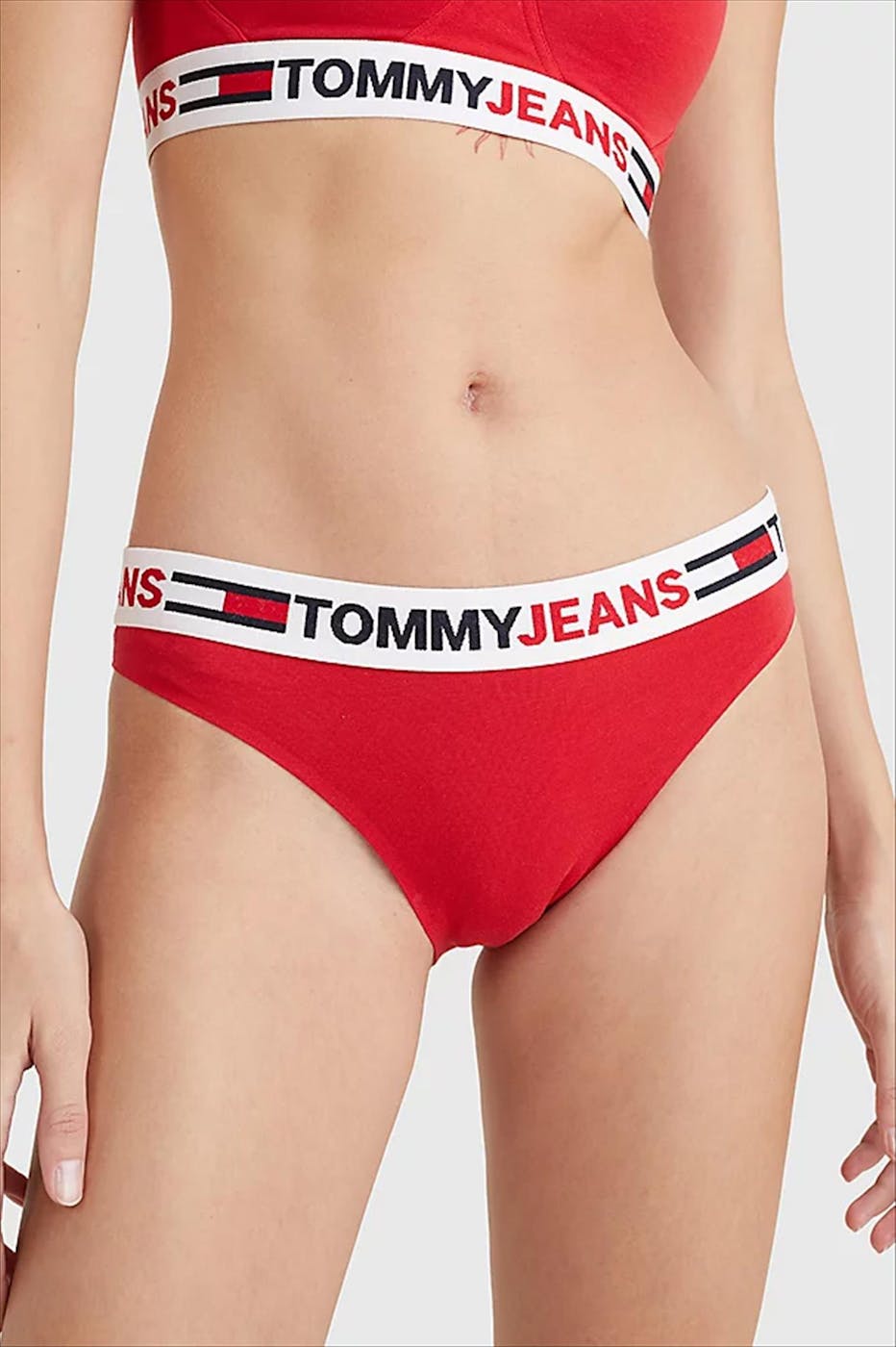 Tommy Hilfiger Underwear - Rode Brazilian Logo slip