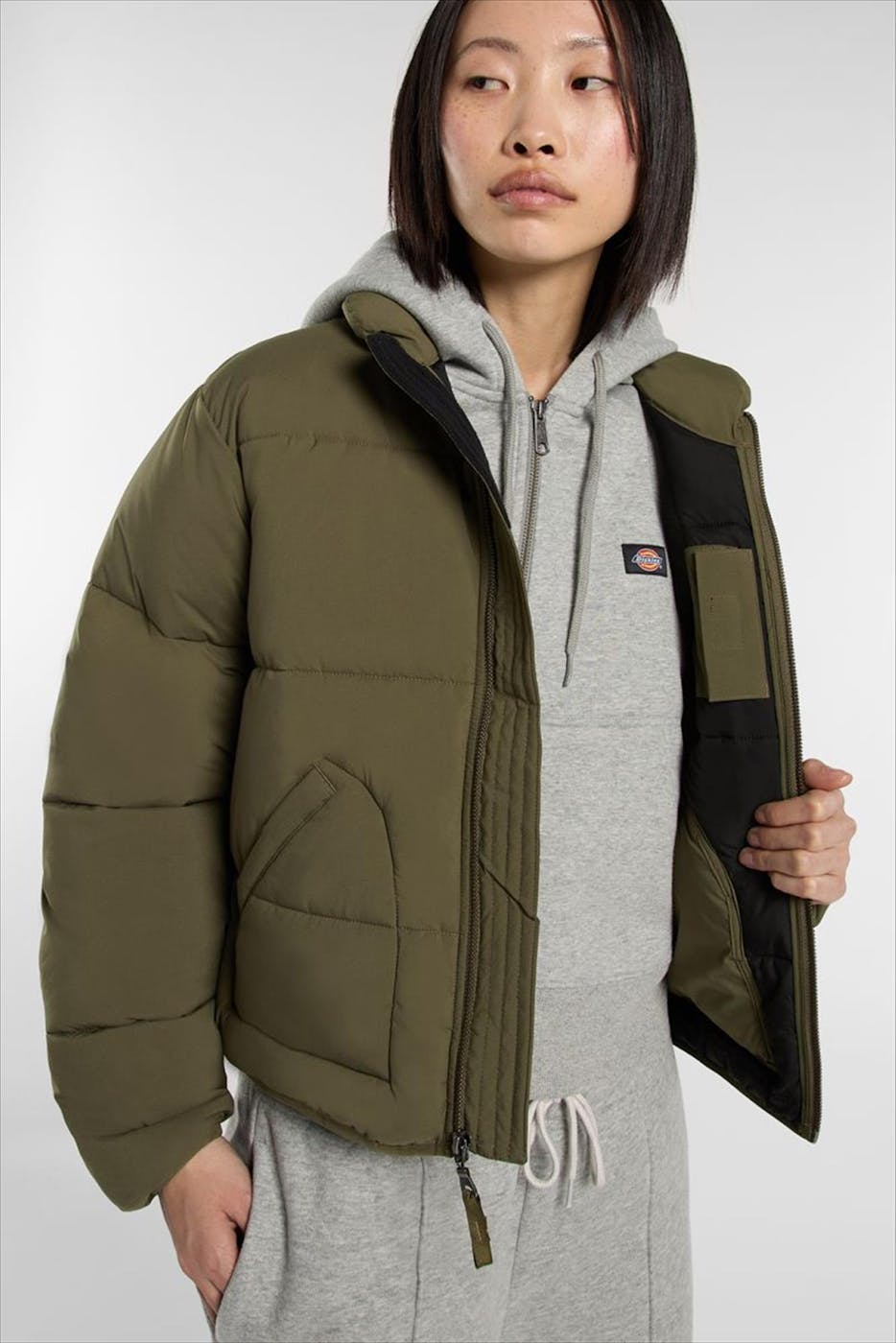 Dickies - Olijfgroene Summerdale pufferjas