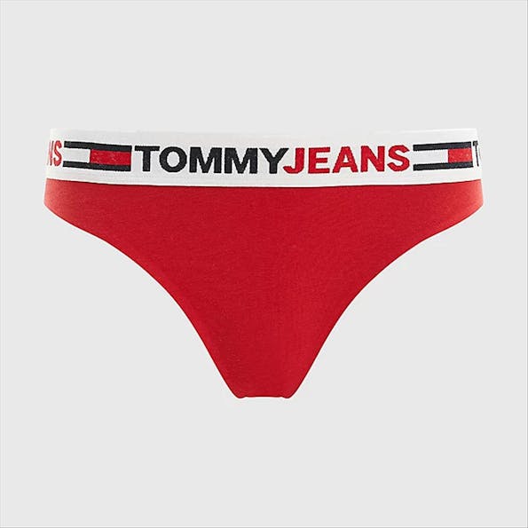 Tommy Hilfiger Underwear - Rode Brazilian Logo slip