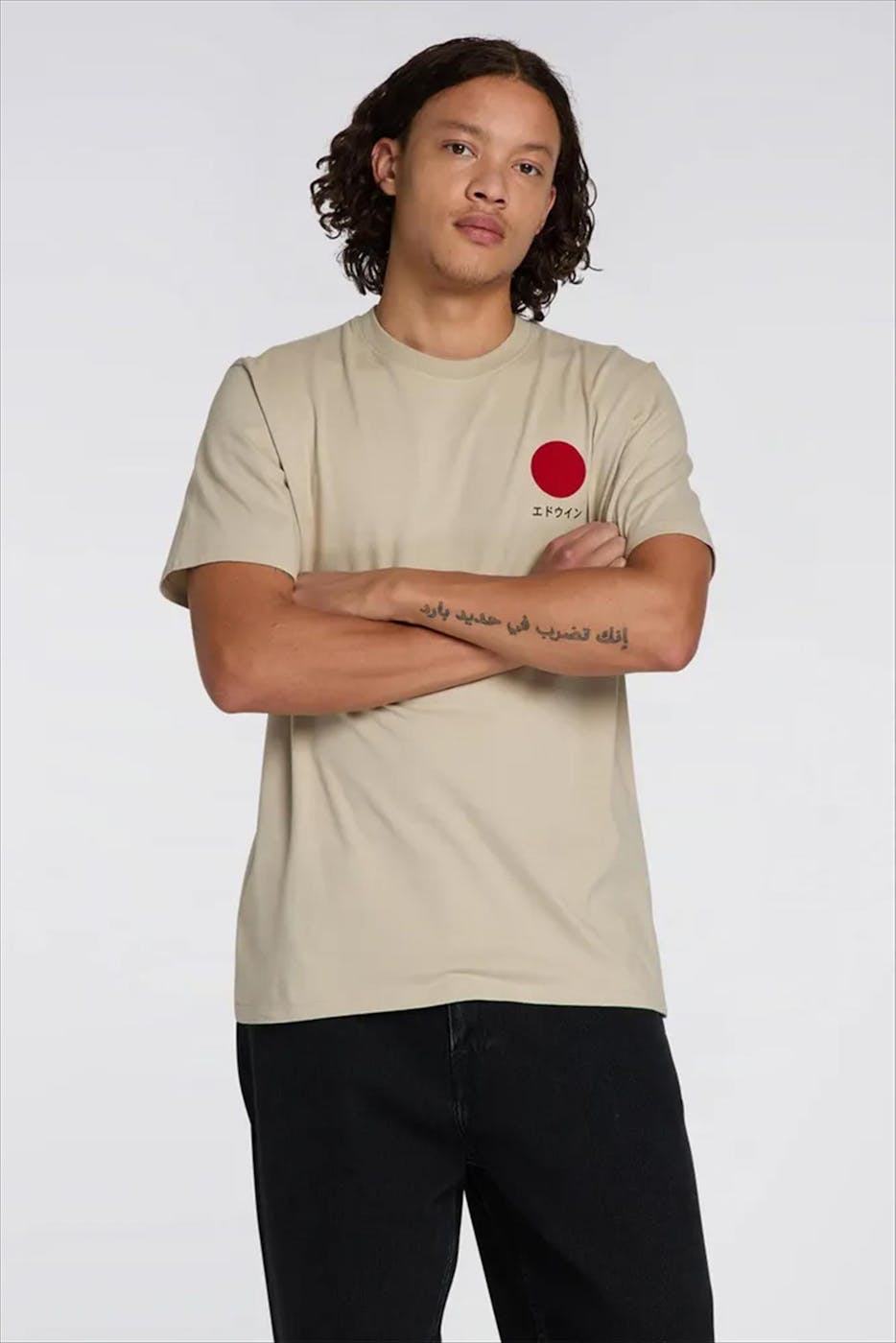 Edwin - Beige Japanese Sun T-shirt