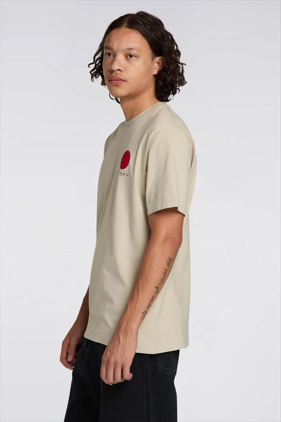 Edwin - Beige Japanese Sun T-shirt