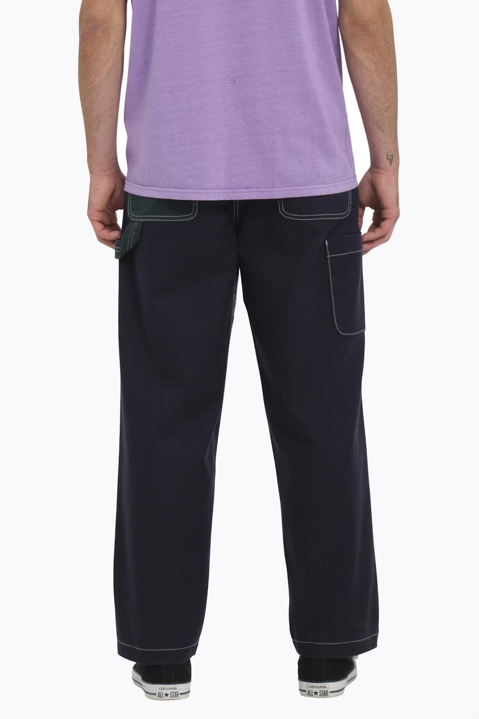 Volcom - Donkerblauwe Kraftsman Reinforced broek