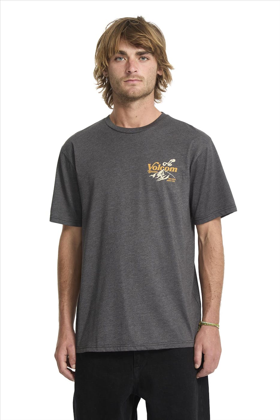 Volcom - Donkergrijze Back Country T-shirt