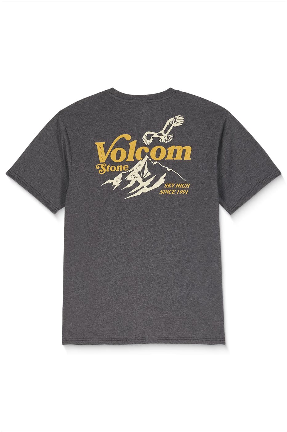 Volcom - Donkergrijze Back Country T-shirt