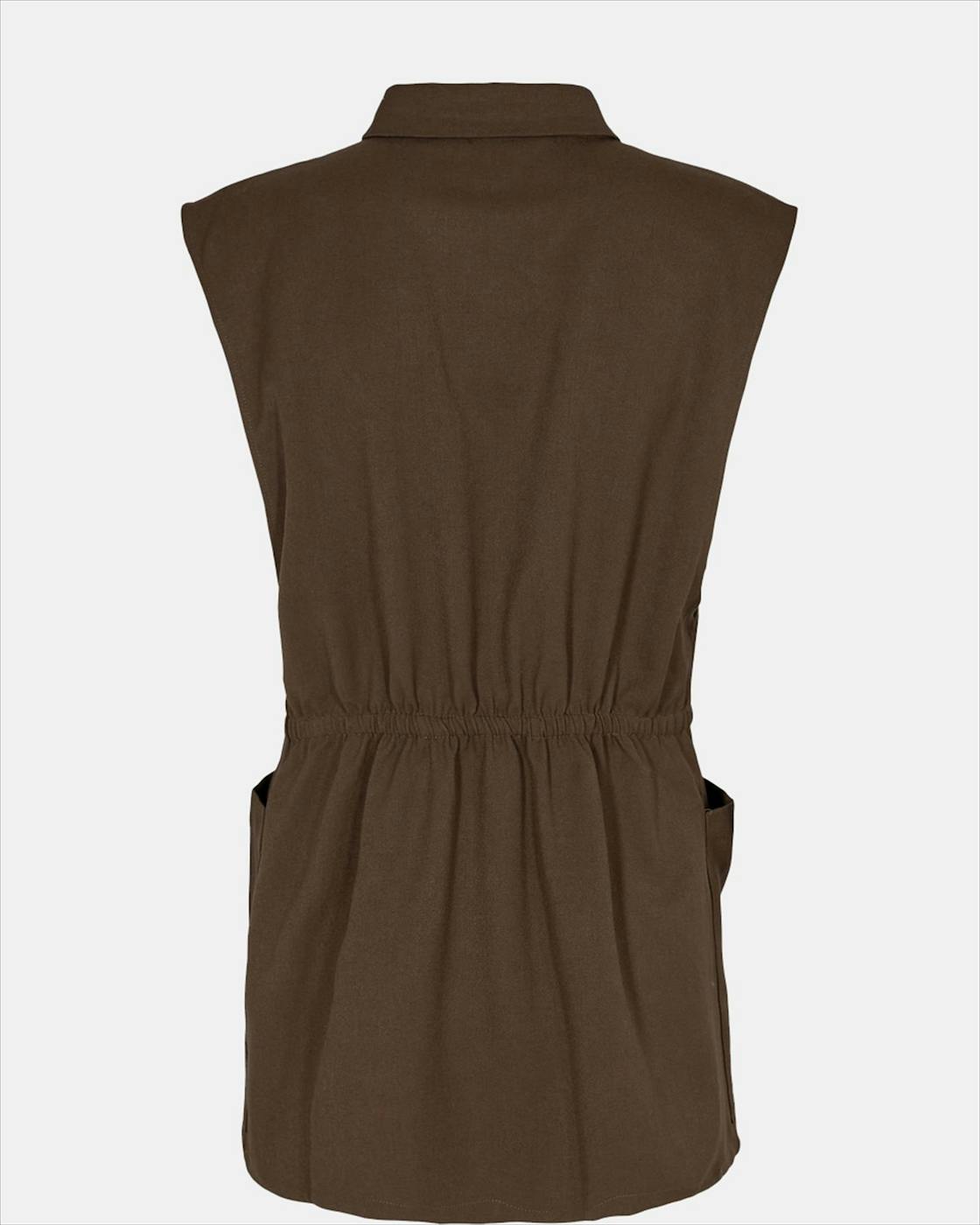 Nümph - Donkerbruine Nuwilly waistcoat