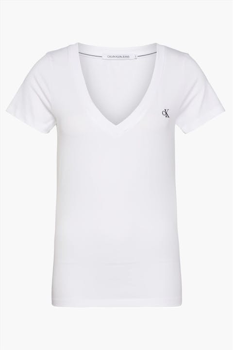 Calvin Klein Jeans - Witte CK Logo t-shirt