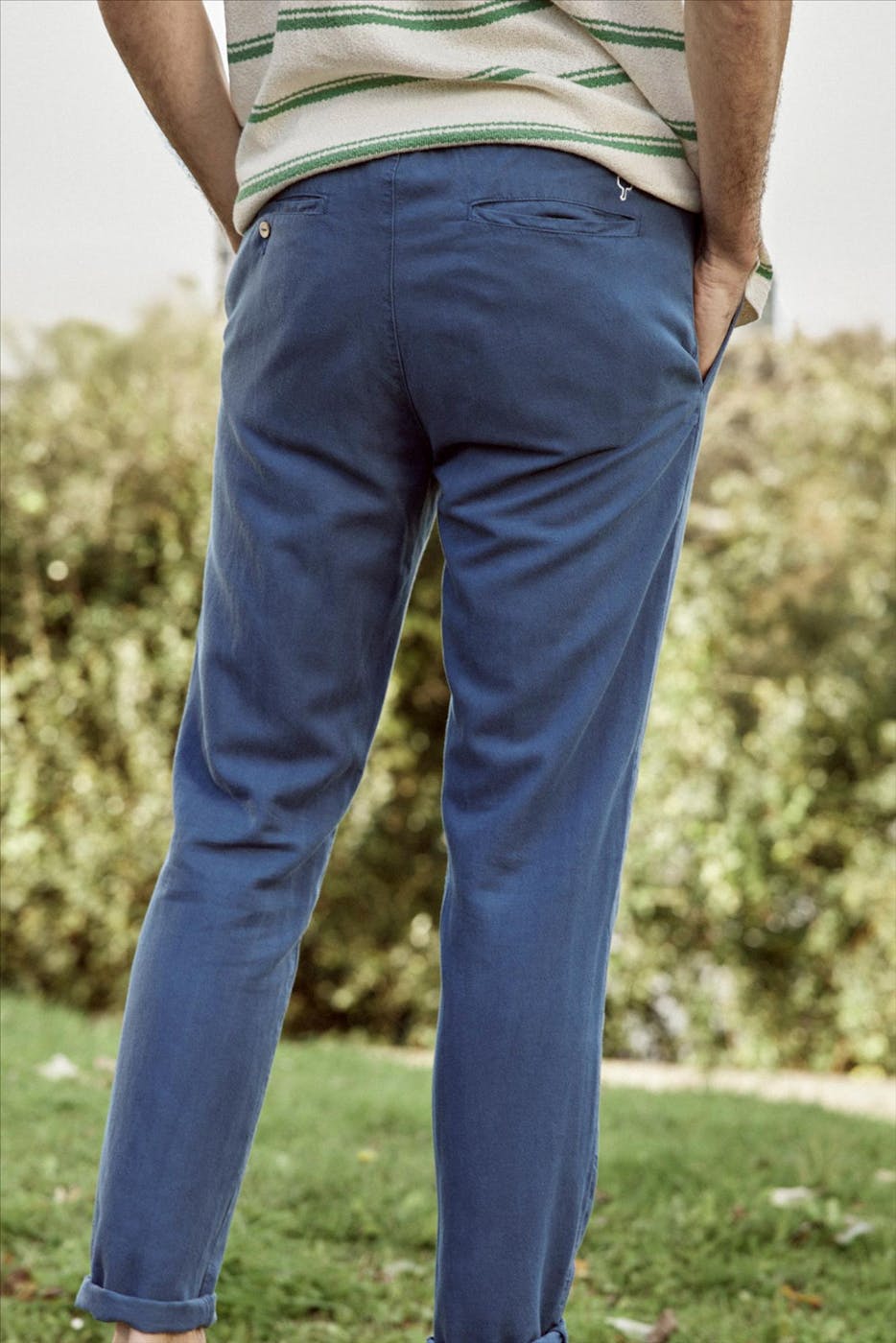 Faguo - Blauwe Dreuille broek