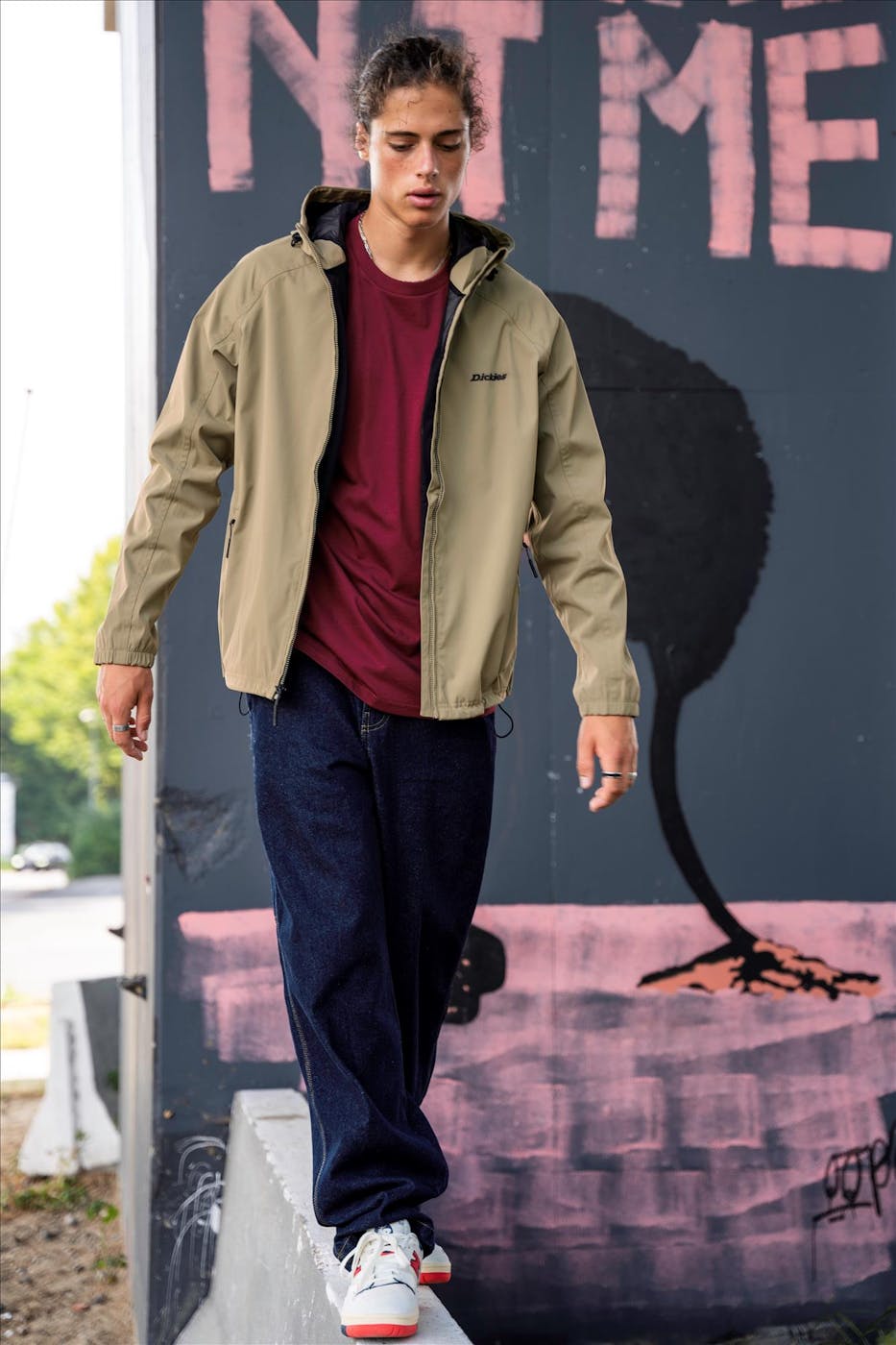 Dickies - Legergroene Ronan regenjas