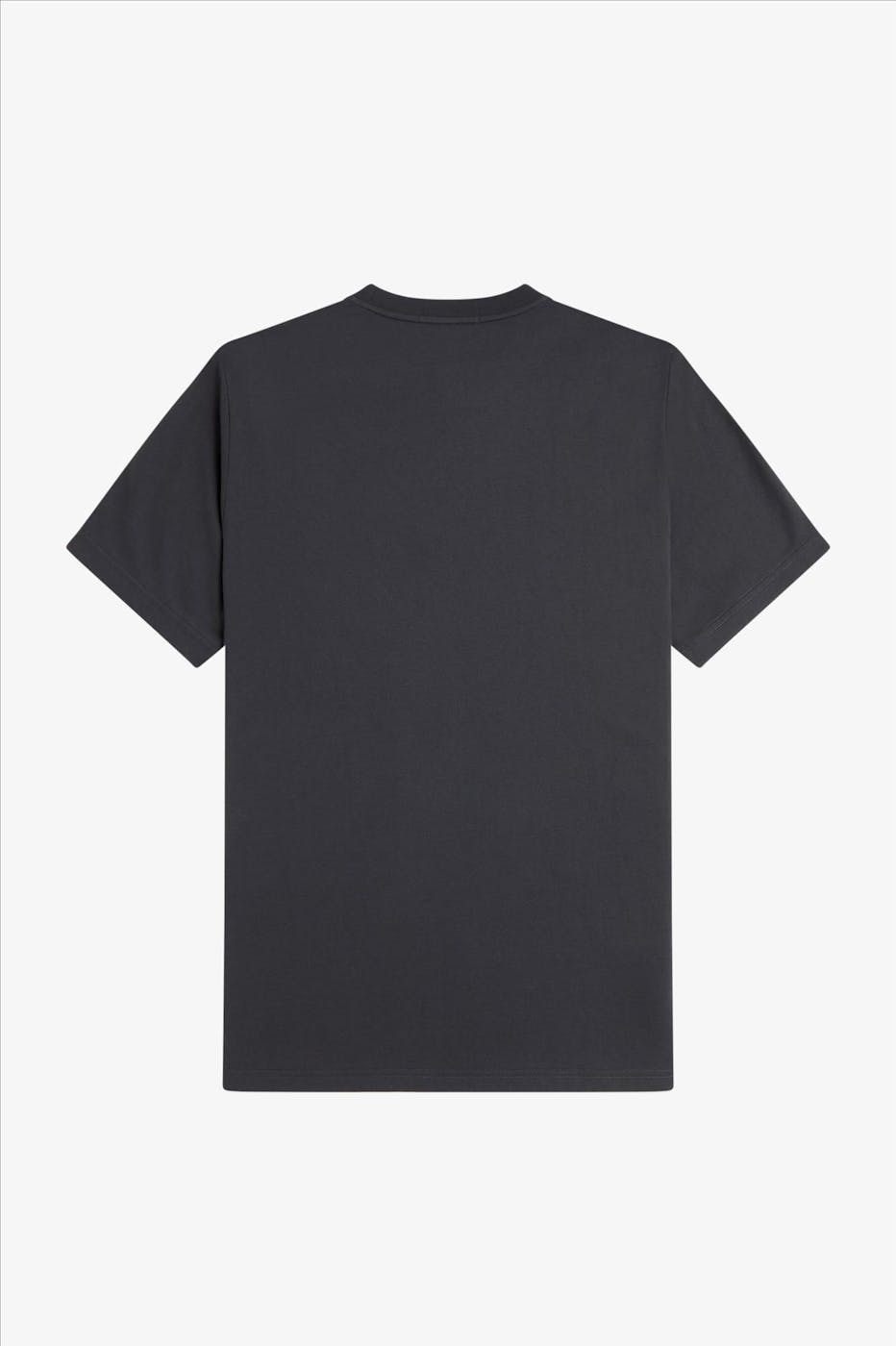 Fred Perry - Donkergrijze Embroidered T-shirt