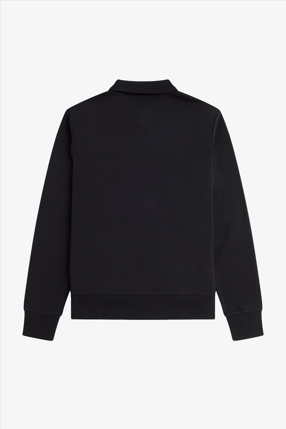 Fred Perry - Zwarte Collared sweater