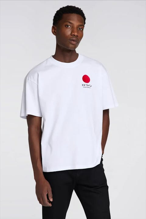 Edwin - Witte Japanese Sun Supply T-shirt