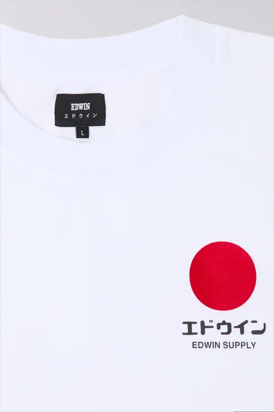 Edwin - Witte Japanese Sun Supply T-shirt