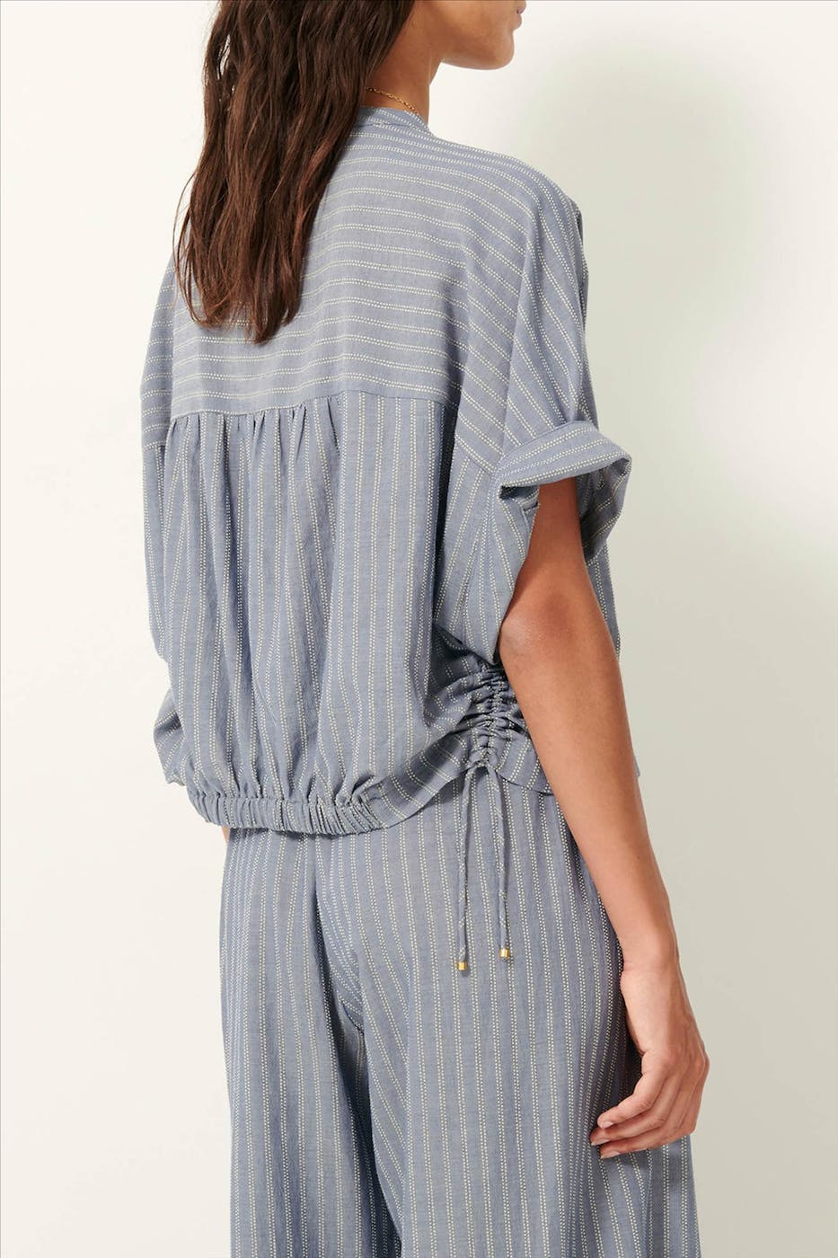 Sessùn - Blauwe Reva blouse