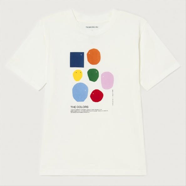 Thinking Mu - Ecru The Colours T-shirt