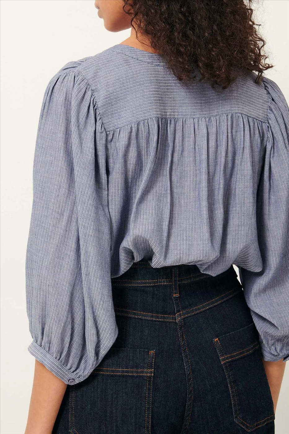 Sessùn - Blauwe A View blouse