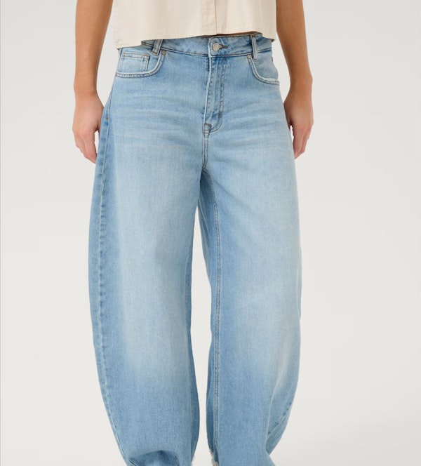 My Essential Wardrobe - Blauwe Lucy balloon jeans