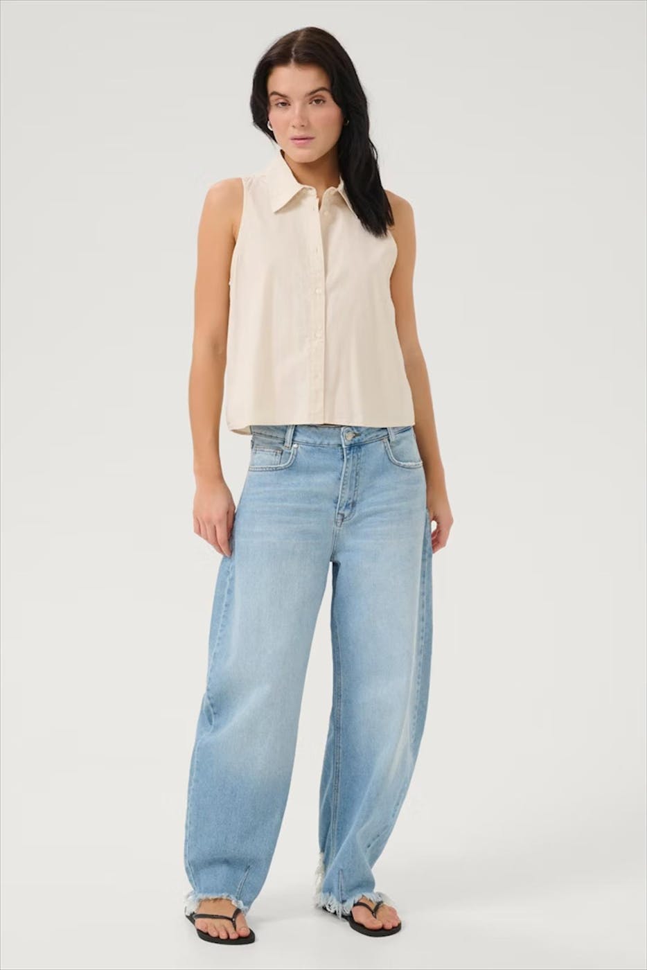 My Essential Wardrobe - Blauwe Lucy balloon jeans