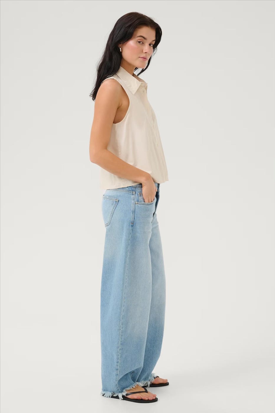 My Essential Wardrobe - Blauwe Lucy balloon jeans