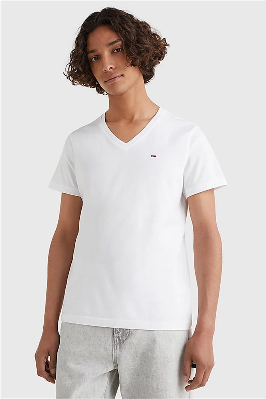 Tommy Jeans - Witte Panson T-shirt