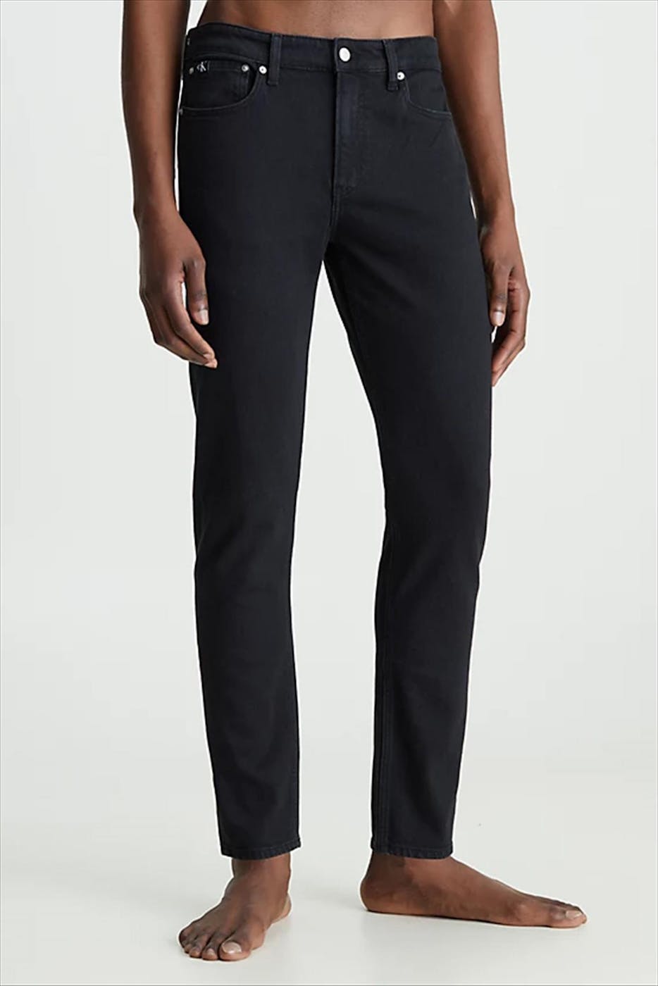 Calvin Klein Jeans - Zwarte Slim Tapered jeans