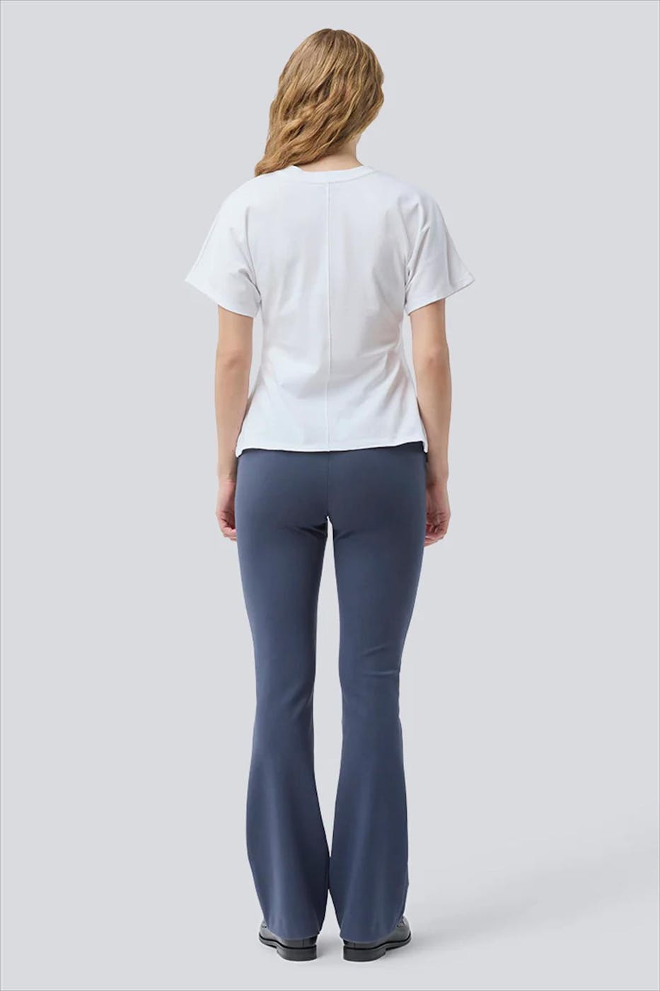Modström - Blauwgrijze Tanny flare broek