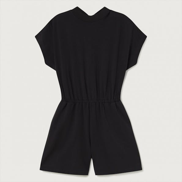 Thinking Mu - Zwarte Voltaire jumpsuit