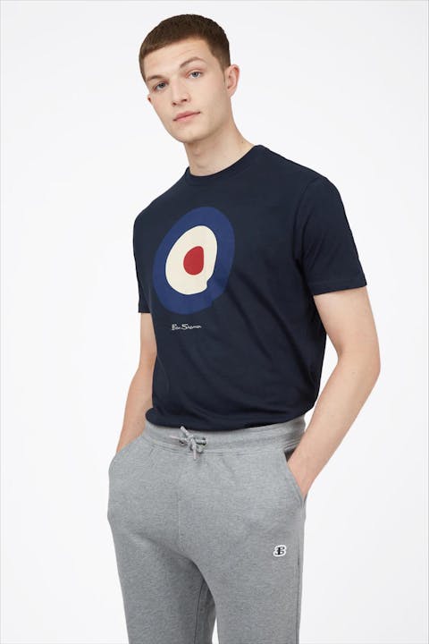 Ben Sherman - Blauwe Target T-shirt